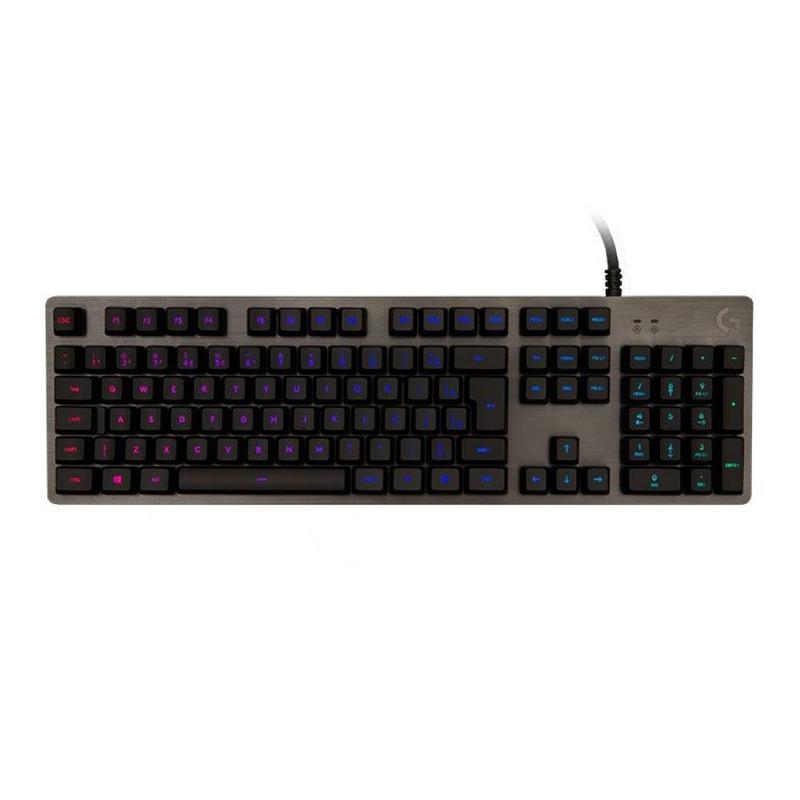 Imagem do produto Teclado Mecânico Gamer com fio Logitech G512 Carbon Switch Brown Tactile em Magazine Luiza
